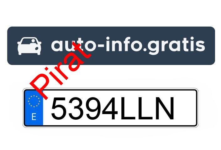 Pirat drogowy w pojeździe o numerach rejestracyjnych 5394LLN