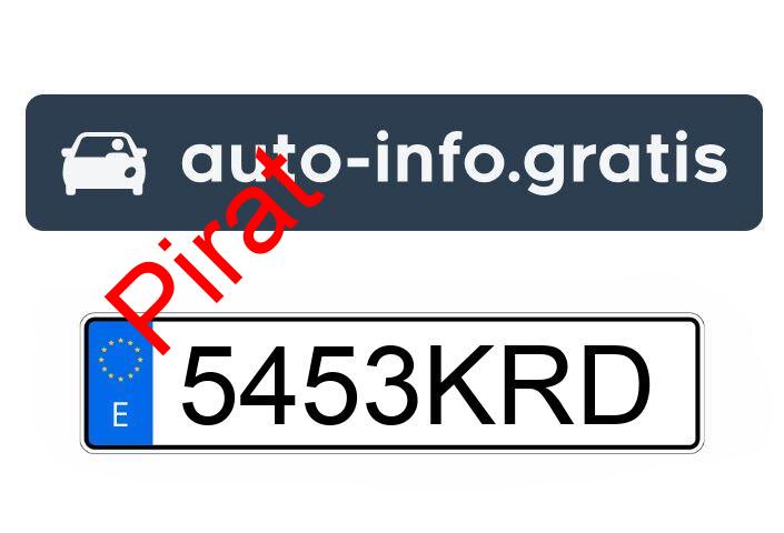 Pirat drogowy w pojeździe o numerach rejestracyjnych 5453KRD
