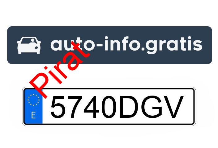 Pirat drogowy w pojeździe o numerach rejestracyjnych 5740DGV