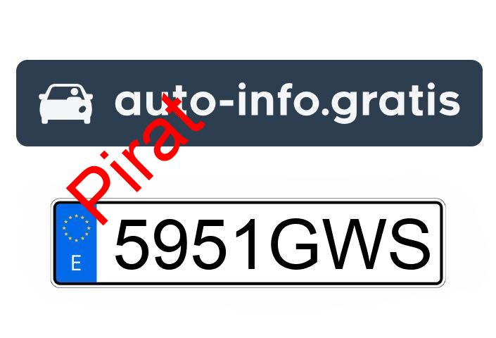 Pirat drogowy w pojeździe o numerach rejestracyjnych 5951GWS