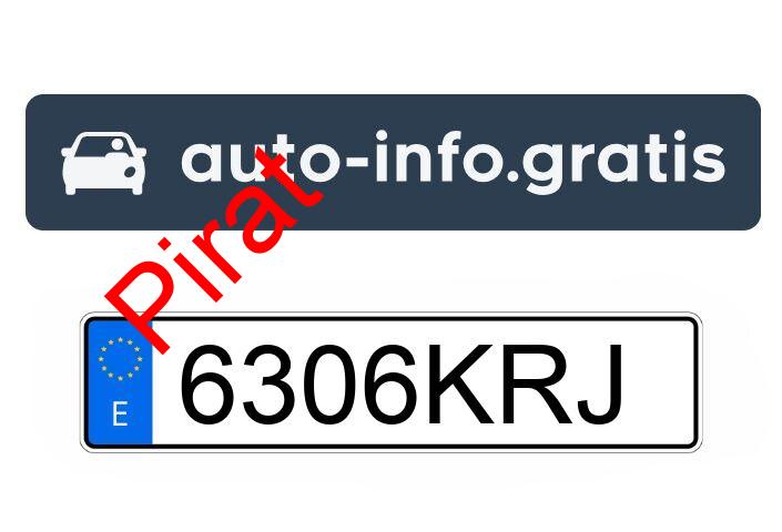Pirat drogowy w pojeździe o numerach rejestracyjnych 6306KRJ