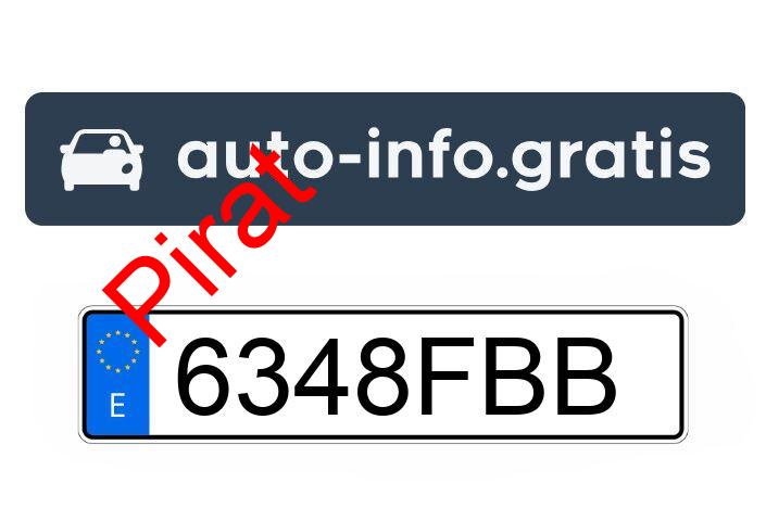 Pirat drogowy w pojeździe o numerach rejestracyjnych 6348FBB