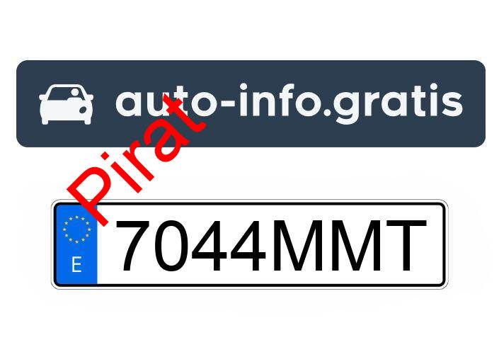 Pirat drogowy w pojeździe o numerach rejestracyjnych 7044MMT