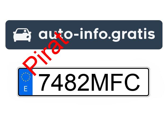 Pirat drogowy w pojeździe o numerach rejestracyjnych 7482MFC