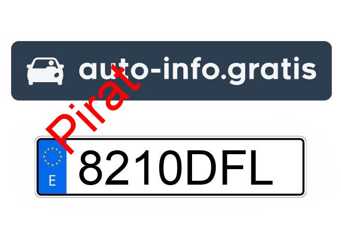 Pirat drogowy w pojeździe o numerach rejestracyjnych 8210DFL