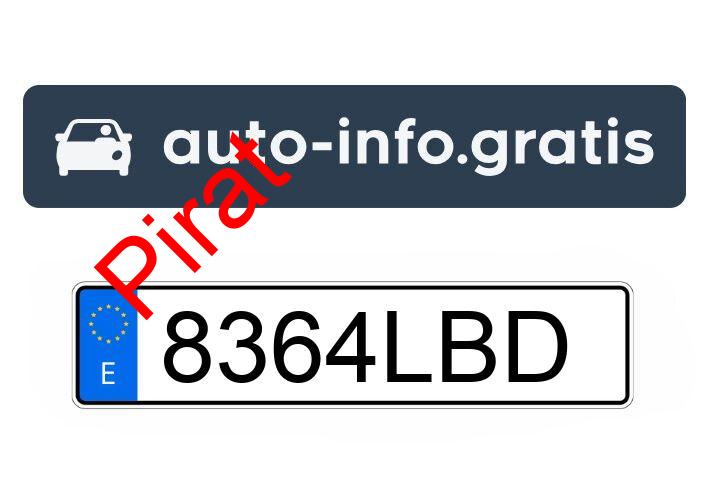 Pirat drogowy w pojeździe o numerach rejestracyjnych 8364LBD
