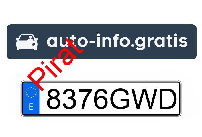 Pirat drogowy w pojeździe o numerach rejestracyjnych 8376GWD