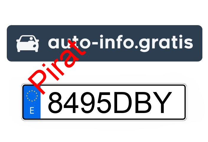 Pirat drogowy w pojeździe o numerach rejestracyjnych 8495DBY