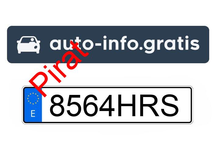 Pirat drogowy w pojeździe o numerach rejestracyjnych 8564HRS