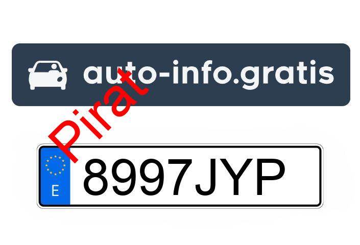 Pirat drogowy w pojeździe o numerach rejestracyjnych 8997JYP