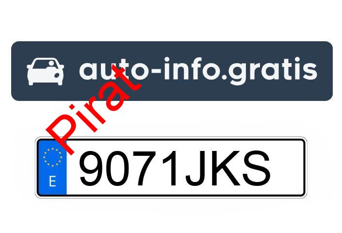 Pirat drogowy w pojeździe o numerach rejestracyjnych 9071JKS