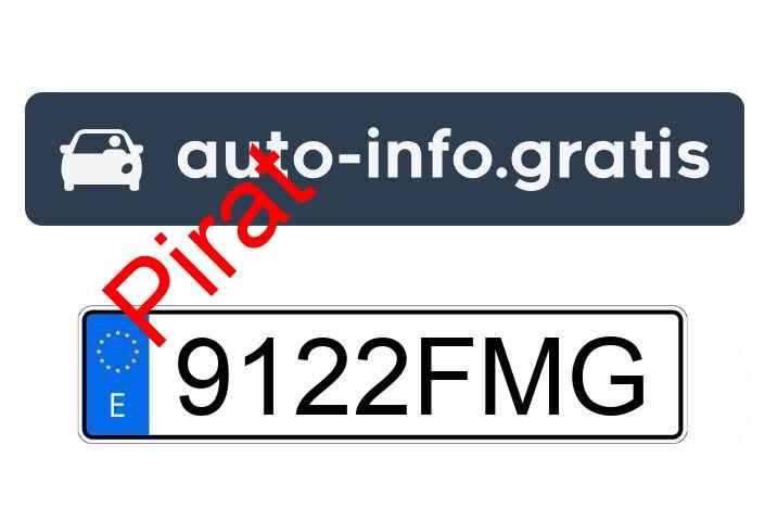 Pirat drogowy w pojeździe o numerach rejestracyjnych 9122FMG