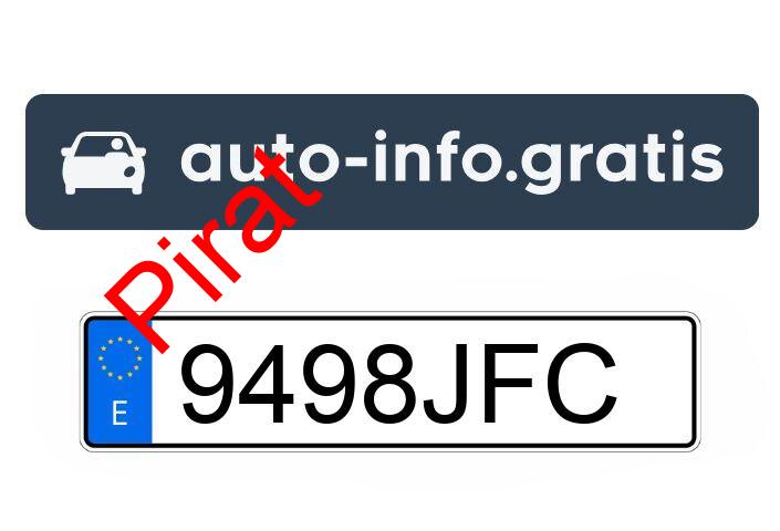 Pirat drogowy w pojeździe o numerach rejestracyjnych 9498JFC