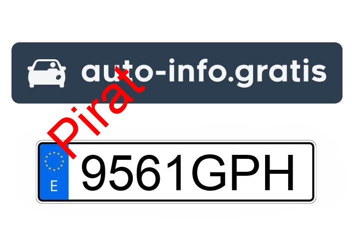 Pirat drogowy w pojeździe o numerach rejestracyjnych 9561GPH