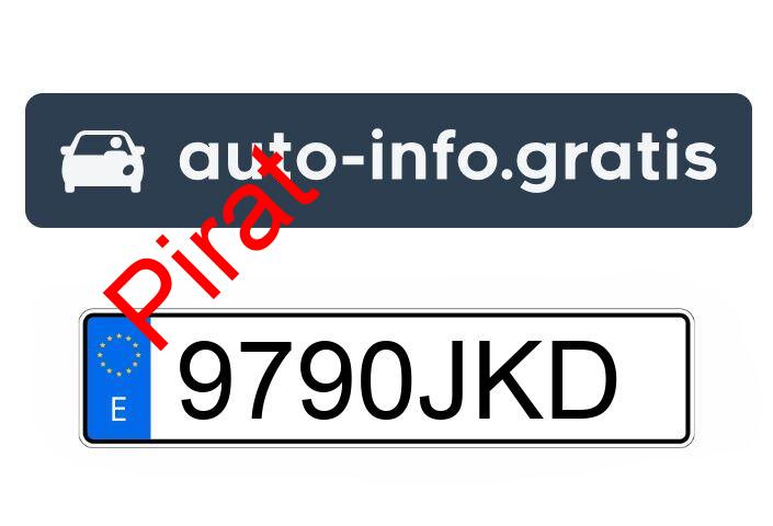 Pirat drogowy w pojeździe o numerach rejestracyjnych 9790JKD