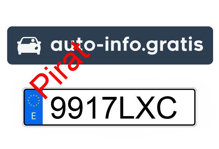 Pirat drogowy w pojeździe o numerach rejestracyjnych 9917LXC