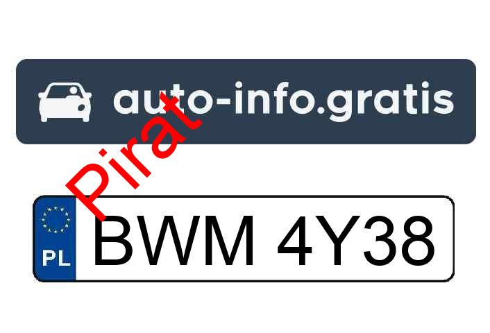 Pirat drogowy w pojeździe o numerach rejestracyjnych BWM4Y38 Pirat drogowy w pojeździe o numerach rejestracyjnych BWM4Y38