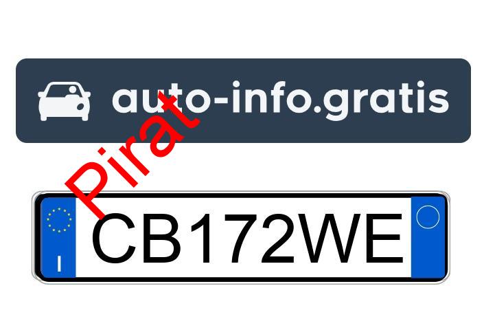 Pirat drogowy w pojeździe o numerach rejestracyjnych CB172WE
