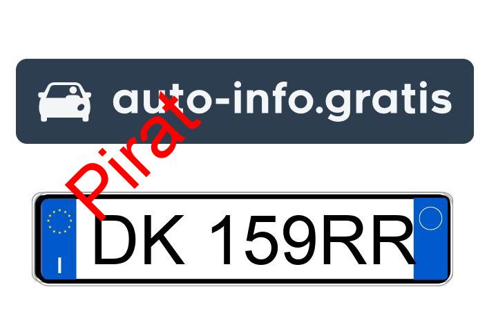 Pirat drogowy w pojeździe o numerach rejestracyjnych DK159RR