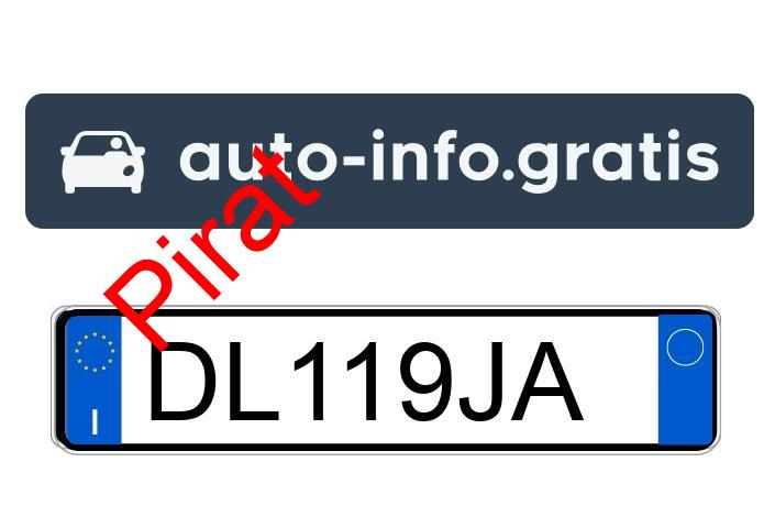 Pirat drogowy w pojeździe o numerach rejestracyjnych DL119JA