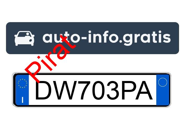 Pirat drogowy w pojeździe o numerach rejestracyjnych DW703PA