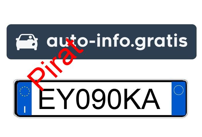 Pirat drogowy w pojeździe o numerach rejestracyjnych EY090KA