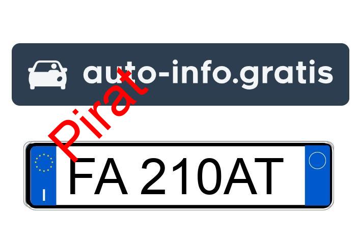 Pirat drogowy w pojeździe o numerach rejestracyjnych FA210AT