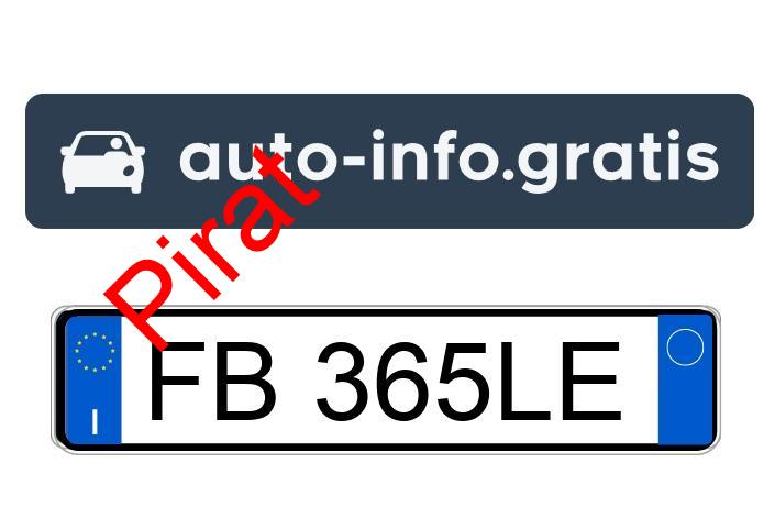 Pirat drogowy w pojeździe o numerach rejestracyjnych FB365LE