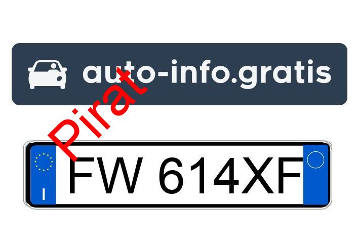 Pirat drogowy w pojeździe o numerach rejestracyjnych FW614XF