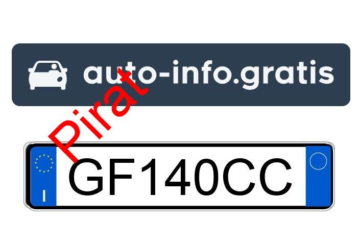 Pirat drogowy w pojeździe o numerach rejestracyjnych GF140CC