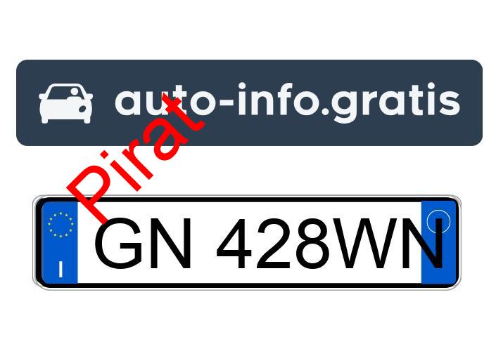 Pirat drogowy w pojeździe o numerach rejestracyjnych GN428WN