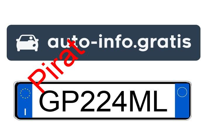 Pirat drogowy w pojeździe o numerach rejestracyjnych GP224ML