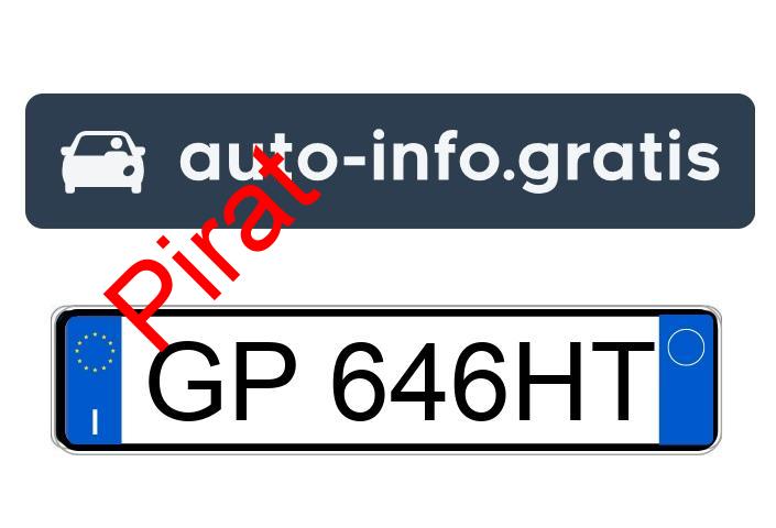 Pirat drogowy w pojeździe o numerach rejestracyjnych GP646HT