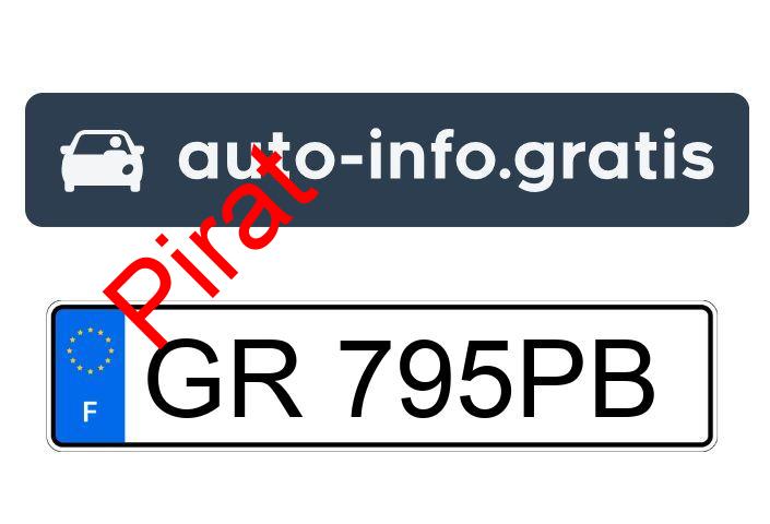 Pirat drogowy w pojeździe o numerach rejestracyjnych GR795PB