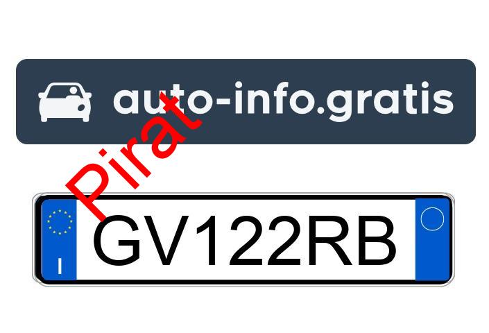 Pirat drogowy w pojeździe o numerach rejestracyjnych GV122RB