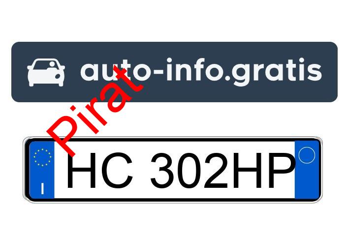 Pirat drogowy w pojeździe o numerach rejestracyjnych HC302HP
