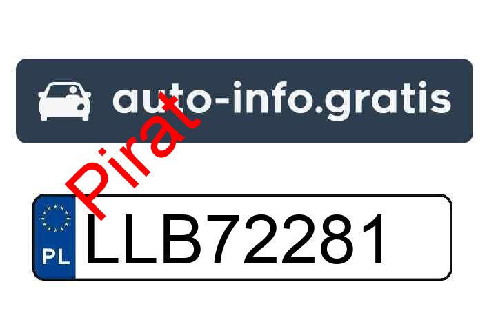 Pirat drogowy w pojeździe o numerach rejestracyjnych LLB72281 Pirat drogowy w pojeździe o numerach rejestracyjnych LLB72281