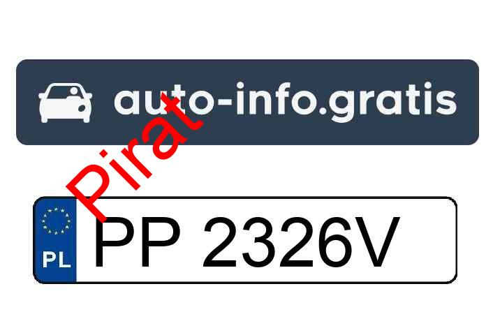 Pirat drogowy w pojeździe o numerach rejestracyjnych PP2326V Pirat drogowy w pojeździe o numerach rejestracyjnych PP2326V