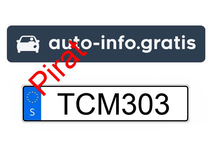 Pirat drogowy w pojeździe o numerach rejestracyjnych TCM303 Pirat drogowy w pojeździe o numerach rejestracyjnych TCM303