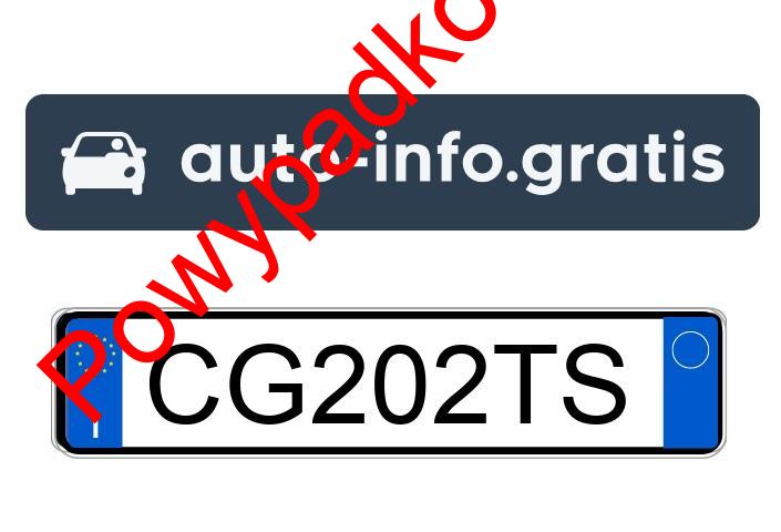 Pojazd o numerach CG202TS uczestniczył w wypadku