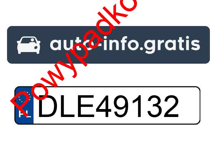 Pojazd o numerach DLE49132 uczestniczył w wypadku