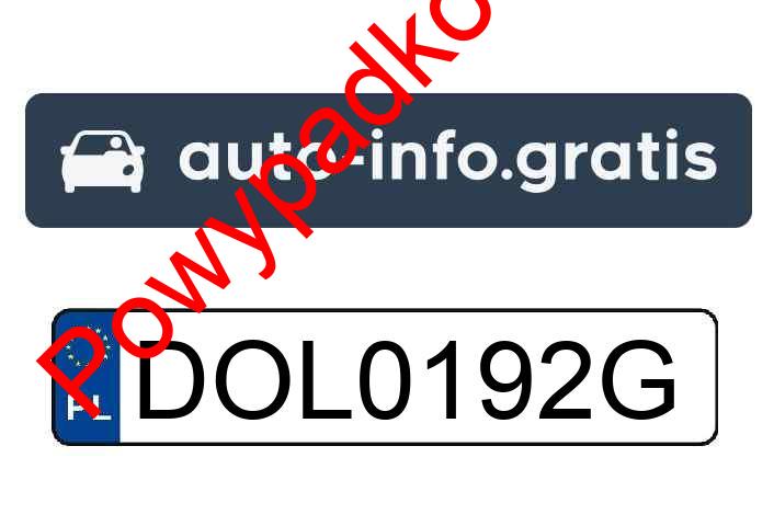 Pojazd o numerach DOL0192G uczestniczył w wypadku