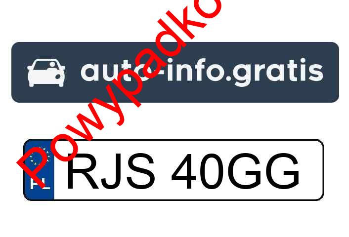 Pojazd o numerach RJS40GG uczestniczył w wypadku