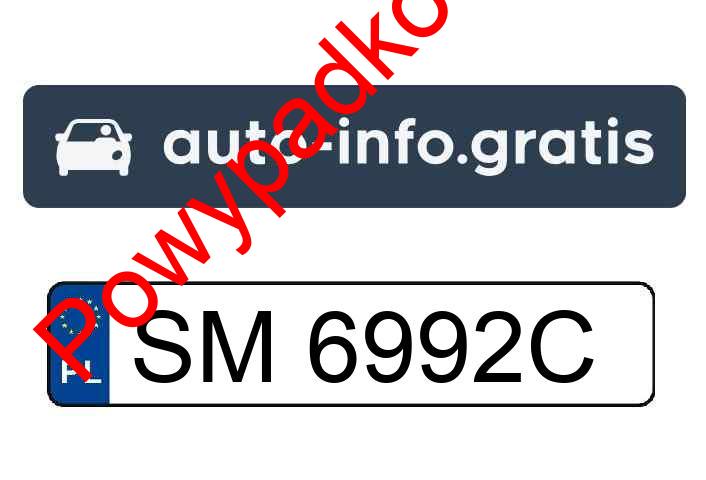 Pojazd o numerach SM6992C uczestniczył w wypadku