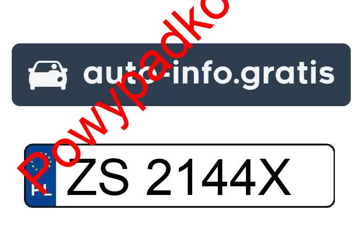 Pojazd o numerach ZS2144X uczestniczył w wypadku