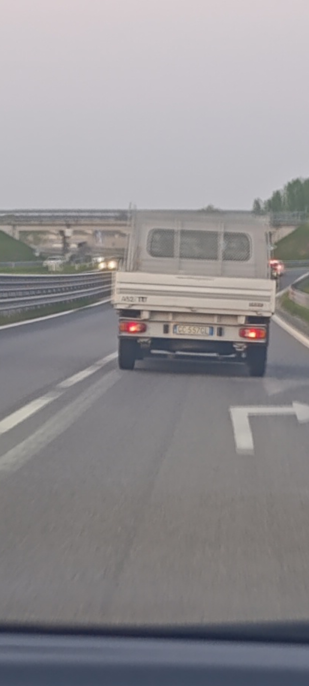 Agresivo in trafico