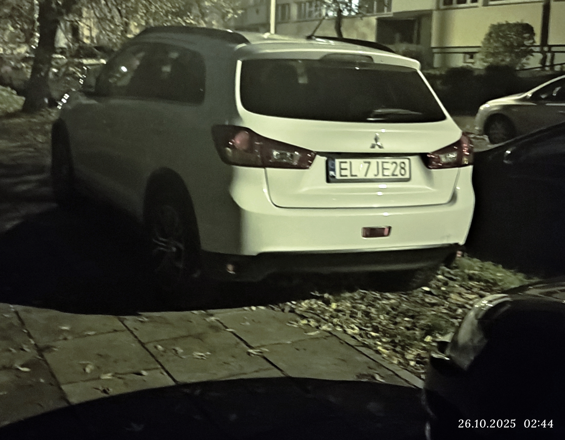 Mistrz parkowania w pojeździe o numerach EL7JE28