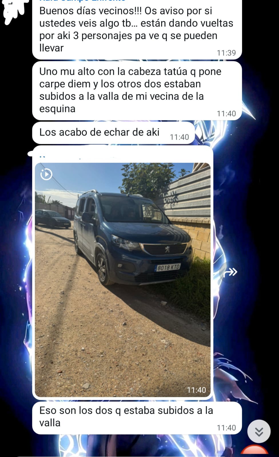 Numer rejestracyjny 8018KTD posiada PEUGEOT RIFTER