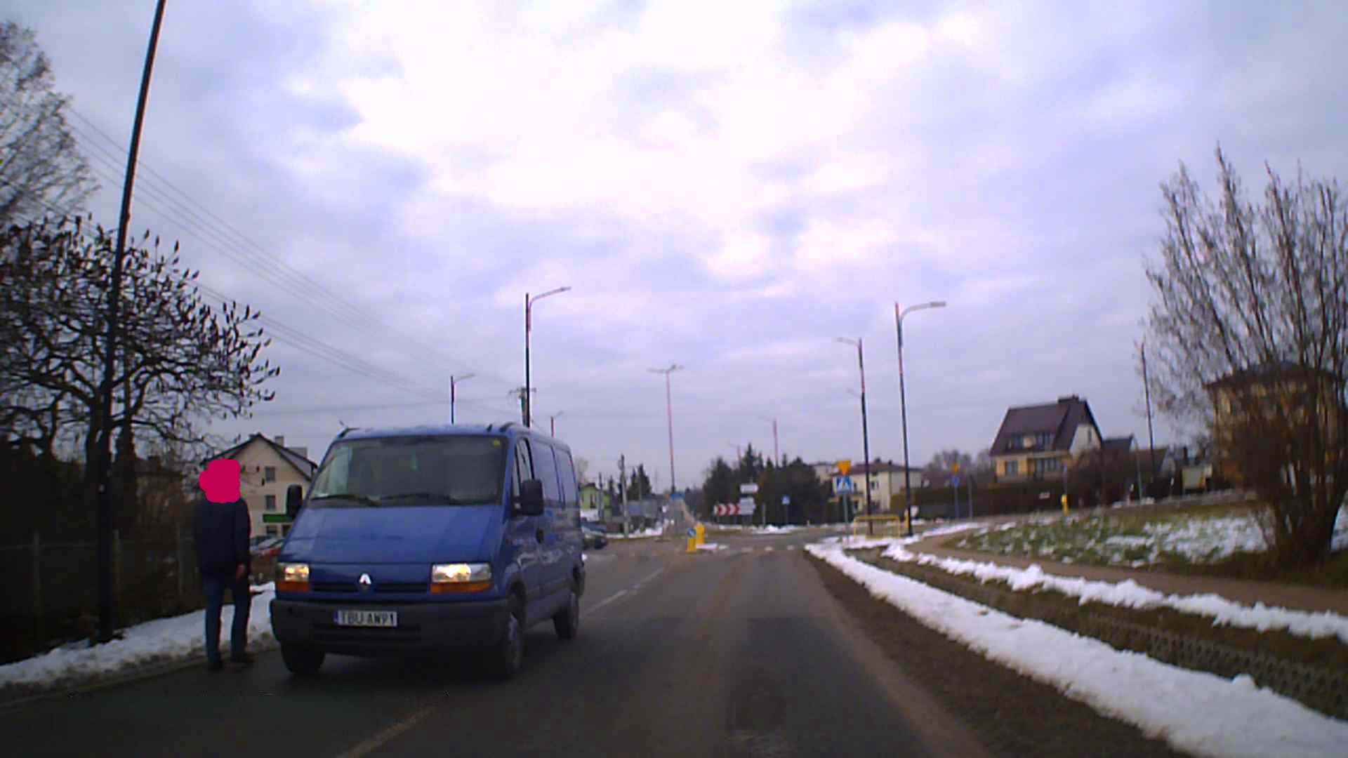 Pirat drogowy w pojeździe o numerach rejestracyjnych TBUAW91