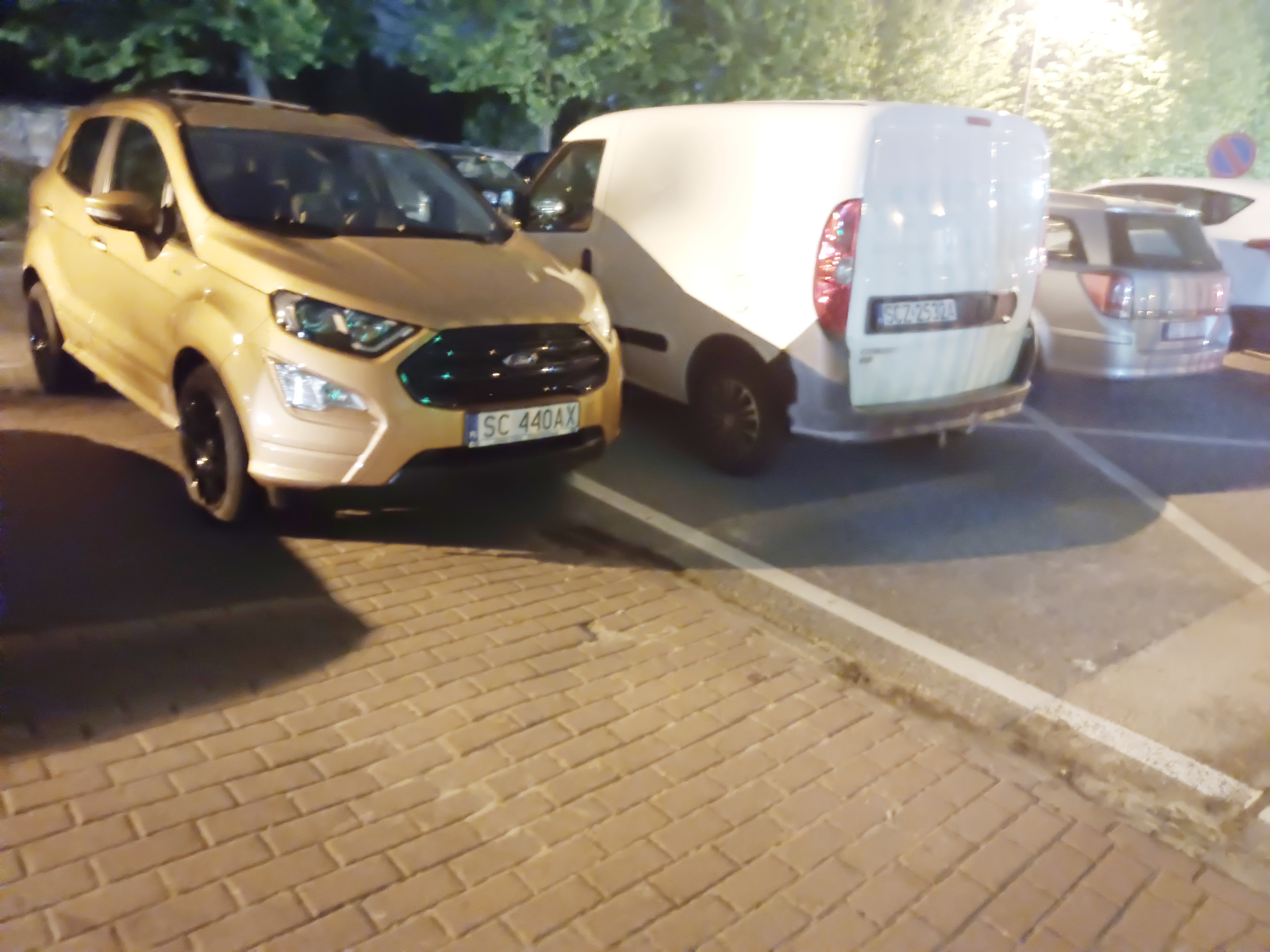 Mistrz parkowania w pojeździe o numerach SC440AX